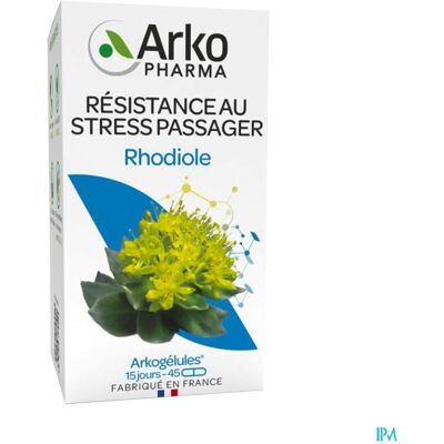 Arkopharma Rhodiola 45 Gélules - Complément alimentaire Arkopharma Rhodiola 45 Gélules - Complément alimentaire