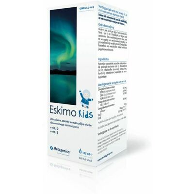 Metagenics Eskimo 3 kids tutti frutti - Supplément d'huile de poisson Omega-3 pour enfants Metagenics Eskimo 3 kids tutti frutti - Supplément d'huile de poisson Omega-3 pour enfants