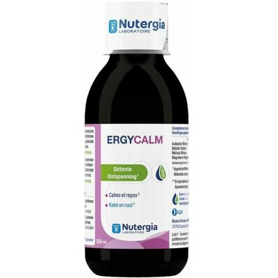 Nutergia Ergycalm 250 ml - Complément alimentaire Nutergia Ergycalm 250 ml - Complément alimentaire