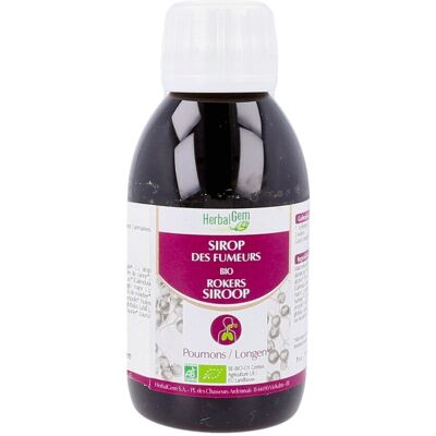 Sirop Bio Fumeurs HerbalGem - Soutien Respiratoire - 250ml Sirop Bio Fumeurs HerbalGem - Soutien Respiratoire - 250ml