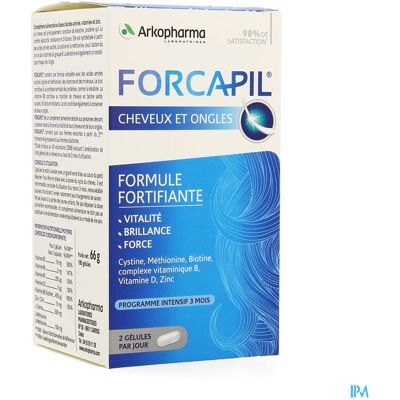 Arkopharma Capsules Cheveux et Ongles - Complément Alimentaire Arkopharma Capsules Cheveux et Ongles - Complément Alimentaire