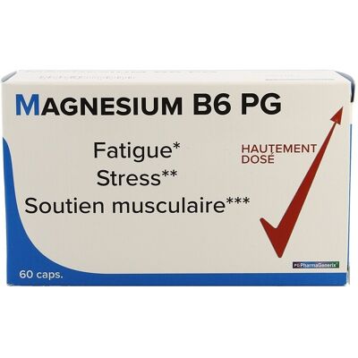 Magnesium B6 Pg Pharmagenerix Caps 60 Magnesium B6 Pg Pharmagenerix Caps 60