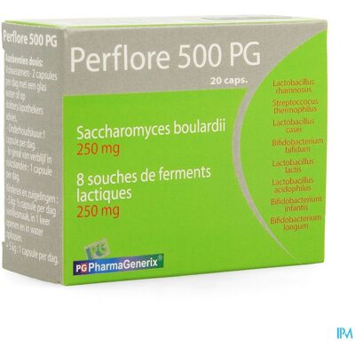 Perflore 500 Pg Pharmagenerix Caps 20 Perflore 500 Pg Pharmagenerix Caps 20