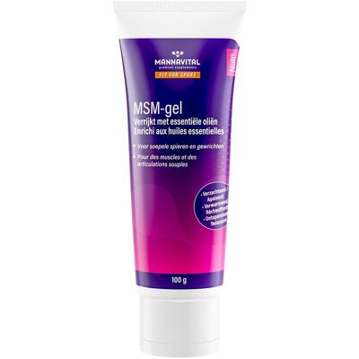 Mannavital Msm-gel Gel 100g Mannavital Msm-gel Gel 100g