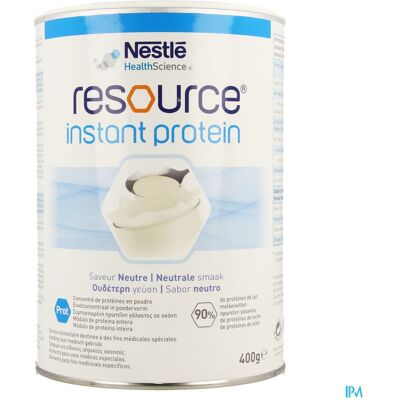 Nestlé Resource Instant Protein 400g - Poudre de protéine Nestlé Resource Instant Protein 400g - Poudre de protéine