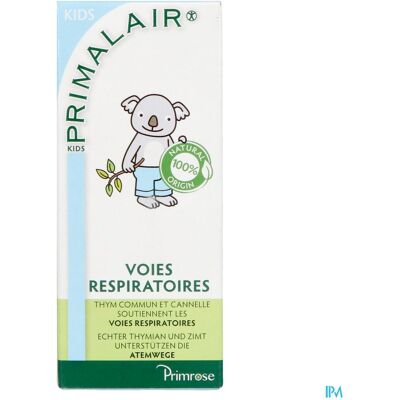 PRIMROSE Primalair Kids - Sirop voies respiratoires 120 ml PRIMROSE Primalair Kids - Sirop voies respiratoires 120 ml