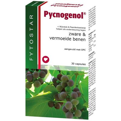 Fytostar Pycnogenol Capsule - Soutient la santé vasculaire Fytostar Pycnogenol Capsule - Soutient la santé vasculaire