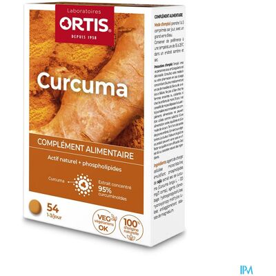 Ortis Curcuma Blister Comp 3x18 Ortis Curcuma Blister Comp 3x18