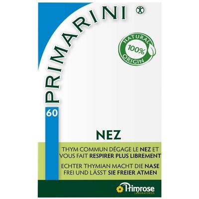 Primrose Primarini Capsules - Soutien respiratoire Primrose Primarini Capsules - Soutien respiratoire