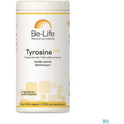 Be-Life Tyrosine 500 - Complément alimentaire Be-Life Tyrosine 500 - Complément alimentaire