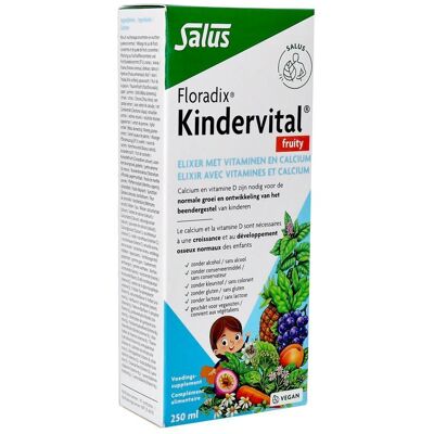 Salus Floradix Kindervital Fruity 250ml Salus Floradix Kindervital Fruity 250ml
