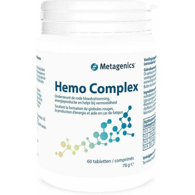 Metagenics Hemo Complex - 60 Comprimés Metagenics Hemo Complex - 60 Comprimés