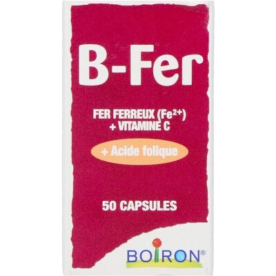 Boiron B-ijzer Supplément de Fer - Capsules Boiron B-ijzer Supplément de Fer - Capsules