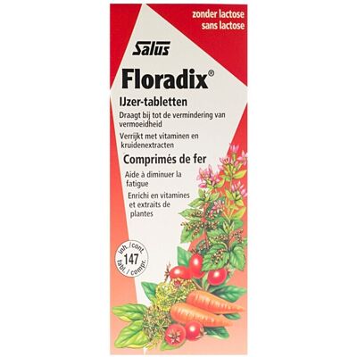 Salus Floradix Comprimés de Fer - Supplément alimentaire Salus Floradix Comprimés de Fer - Supplément alimentaire