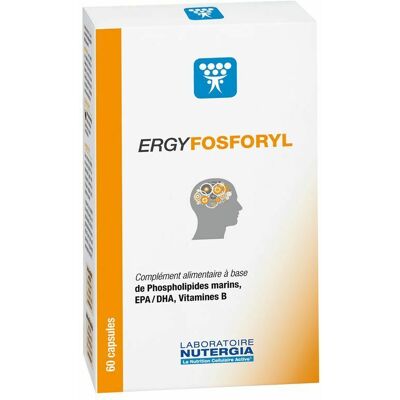 Nutergia Ergyphosphoryl DHA 60 capsules - Soutient cerveau & cognition Nutergia Ergyphosphoryl DHA 60 capsules - Soutient cerveau & cognition