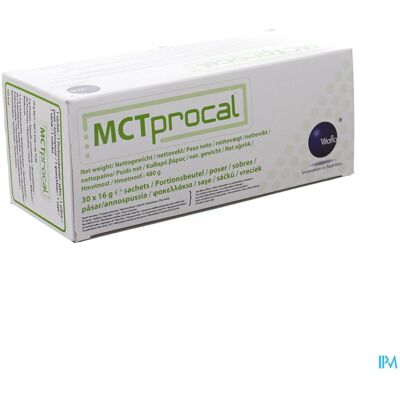 Versele Laga Mct Procal Poudre 30 X 16g Versele Laga Mct Procal Poudre 30 X 16g