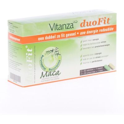 Vitanza Hq Duo Fit Blister Tabl 2x30 Vitanza Hq Duo Fit Blister Tabl 2x30