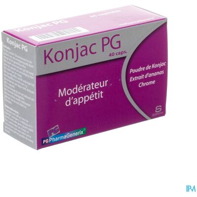 Konjac Pg Pharmagenerix Caps 40 Konjac Pg Pharmagenerix Caps 40
