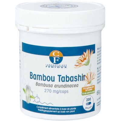 Fenioux Bambou Tabashir - Soutien Osseux et Articulations - 200 Capsules Fenioux Bambou Tabashir - Soutien Osseux et Articulations - 200 Capsules