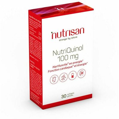 Nutrisan NutriQuinol 100mg - Supplément cardiaque Nutrisan NutriQuinol 100mg - Supplément cardiaque