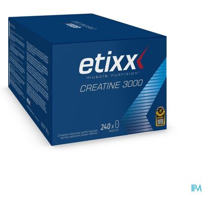 Etixx Creatine 3000 - Complément alimentaire Etixx Creatine 3000 - Complément alimentaire