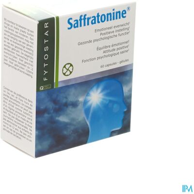 Fytostar Saffratonine Capsule - Favorise l’équilibre émotionnel Fytostar Saffratonine Capsule - Favorise l’équilibre émotionnel