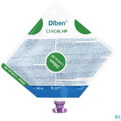 Diben 1,5 Kcal Hp Nutri Sonde 500ml Diben 1,5 Kcal Hp Nutri Sonde 500ml