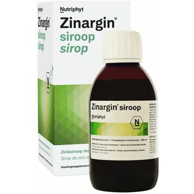 Zinargin Siroop 200ml Nutriphyt Zinargin Siroop 200ml Nutriphyt