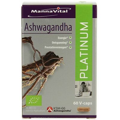 Mannavital Ashwagandha V-caps 60 Mannavital Ashwagandha V-caps 60