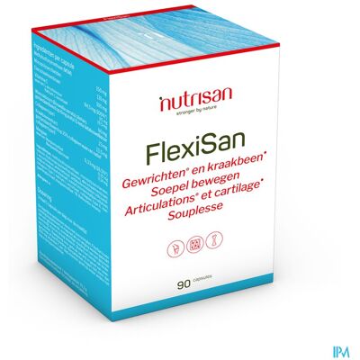 Nutrisan FlexiSan - Collagène, MSM & Boswellia - Soutien des Articulations Nutrisan FlexiSan - Collagène, MSM & Boswellia - Soutien des Articulations