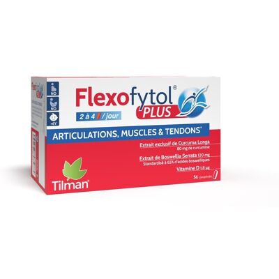 Tilman Flexofytol Plus - Articulations, Muscles, Tendons - 56 Comprimés Tilman Flexofytol Plus - Articulations, Muscles, Tendons - 56 Comprimés