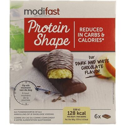 Barre Proteine Modifast Forme de Protéines Chocolat Blanc - Barre Barre Proteine Modifast Forme de Protéines Chocolat Blanc - Barre