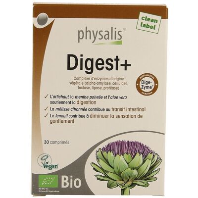 Physalis Digest+ Bio - 30 Comprimés - Soutient la digestion Physalis Digest+ Bio - 30 Comprimés - Soutient la digestion