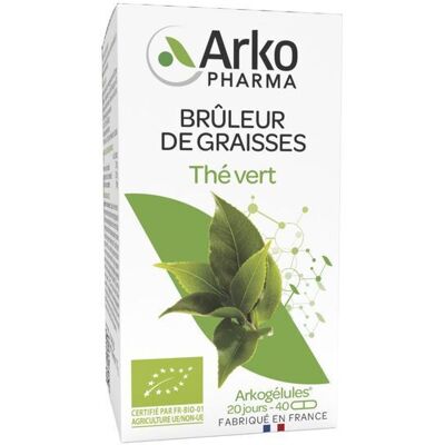 Arkopharma Thé Vert Bio Capsules - Soutient la Perte de Poids - Complément Alimentaire Arkopharma Thé Vert Bio Capsules - Soutient la Perte de Poids - Complément Alimentaire