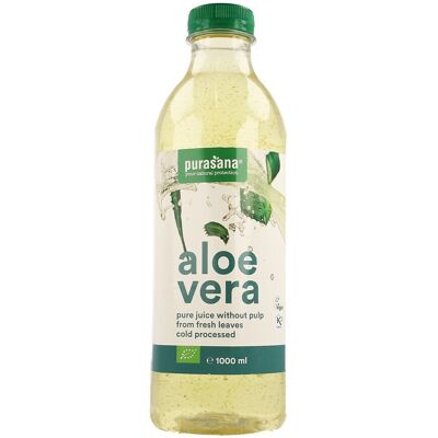 Purasana Jus d'Aloe Vera Bio Soutient la Digestion & Immunité - 1L Purasana Jus d'Aloe Vera Bio Soutient la Digestion & Immunité - 1L