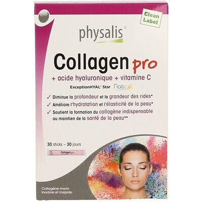 Physalis Collagen Pro - 30 unités - Complément alimentaire Physalis Collagen Pro - 30 unités - Complément alimentaire