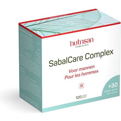 Nutrisan SabalCare Complex - Soutient la santé masculine - 120 Softgels Nutrisan SabalCare Complex - Soutient la santé masculine - 120 Softgels