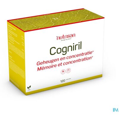 Nutrisan Cogniril 120 - Complément pour le cerveau Nutrisan Cogniril 120 - Complément pour le cerveau