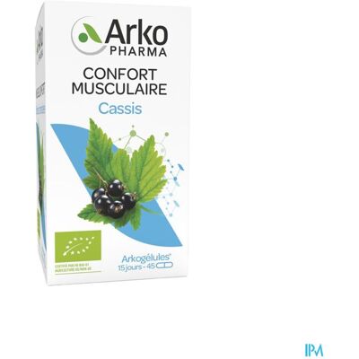 Arkopharma Arkogélules Cassis Bio - 45 Gélules - Soutien à la mobilité articulaire Arkopharma Arkogélules Cassis Bio - 45 Gélules - Soutien à la mobilité articulaire