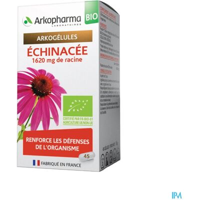 Arkopharma Arkogelules Echinacee Bio Caps 45 Nf Arkopharma Arkogelules Echinacee Bio Caps 45 Nf