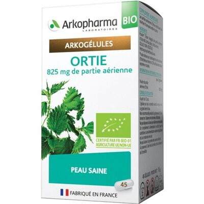 Arkopharma Arkog Ortie Bio - 45 Gel - Complément alimentaire Arkopharma Arkog Ortie Bio - 45 Gel - Complément alimentaire