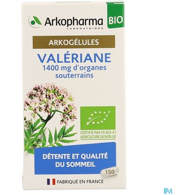 Arkopharma Arkogelules Valeriane Bio Caps 150 Nf Arkopharma Arkogelules Valeriane Bio Caps 150 Nf