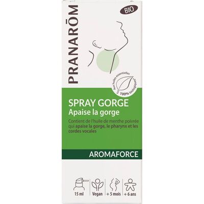 Pranarom Pranarôm Spray Gorge Apaisant Bio 15ml Pranarom Pranarôm Spray Gorge Apaisant Bio 15ml
