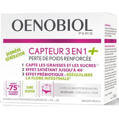 OENOBIOL CAPTEUR 3EN1+ 60 CAPS OENOBIOL CAPTEUR 3EN1+ 60 CAPS