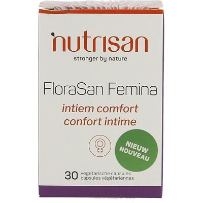 Nutrisan Florasan femina - Soutient la santé féminine - 30 capsules Nutrisan Florasan femina - Soutient la santé féminine - 30 capsules