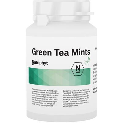Nutriphyt Green Tea Mint 120 Comprimés Nutriphyt Green Tea Mint 120 Comprimés