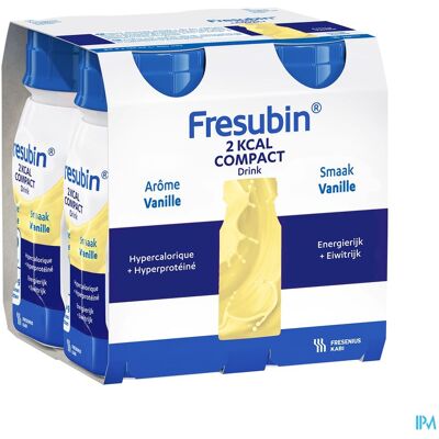 Fresubin 2kcal Compact Vanille Fluide - Supplément Nutritionnel Fresubin 2kcal Compact Vanille Fluide - Supplément Nutritionnel