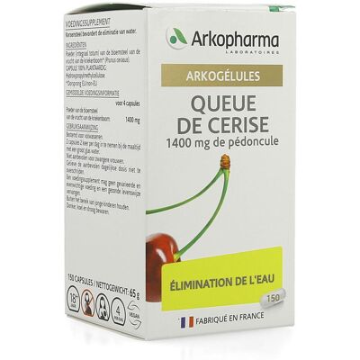 Arkopharma Arkodigest Kersensteel Capsules Cerise - Soutien élimination eau Arkopharma Arkodigest Kersensteel Capsules Cerise - Soutien élimination eau