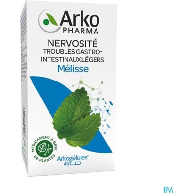 Arkogelules Melisse Caps 45 Bio Arkopharma Arkogelules Melisse Caps 45 Bio Arkopharma