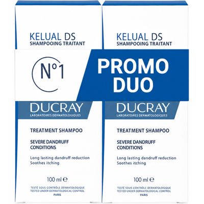Ducray Kelual Ds Sh Traitant 2x100ml Nf Promo Ducray Kelual Ds Sh Traitant 2x100ml Nf Promo